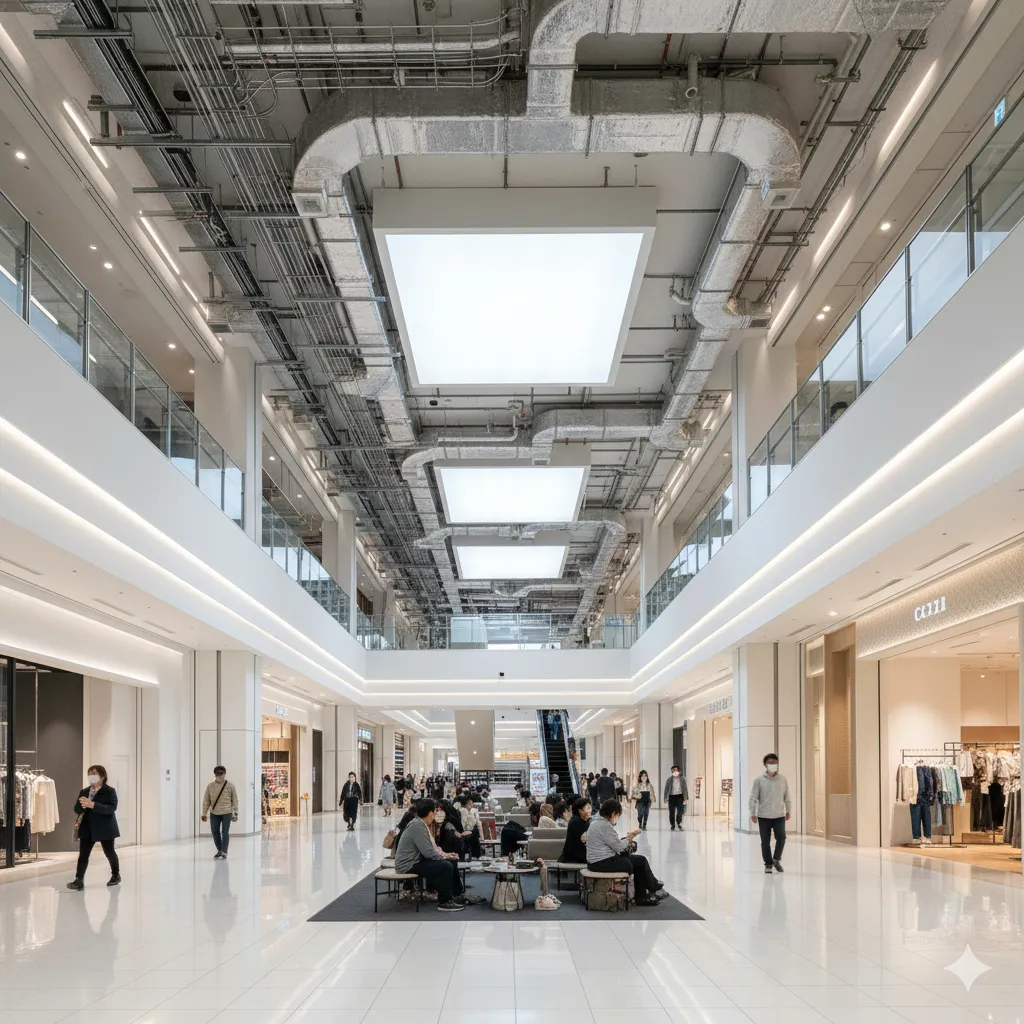 モール 空調新設